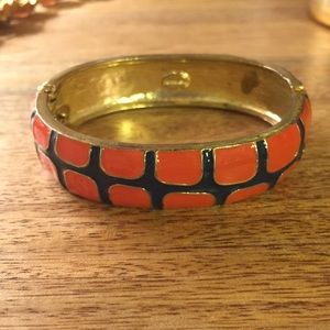 Fornash navy gold and orange bangle
